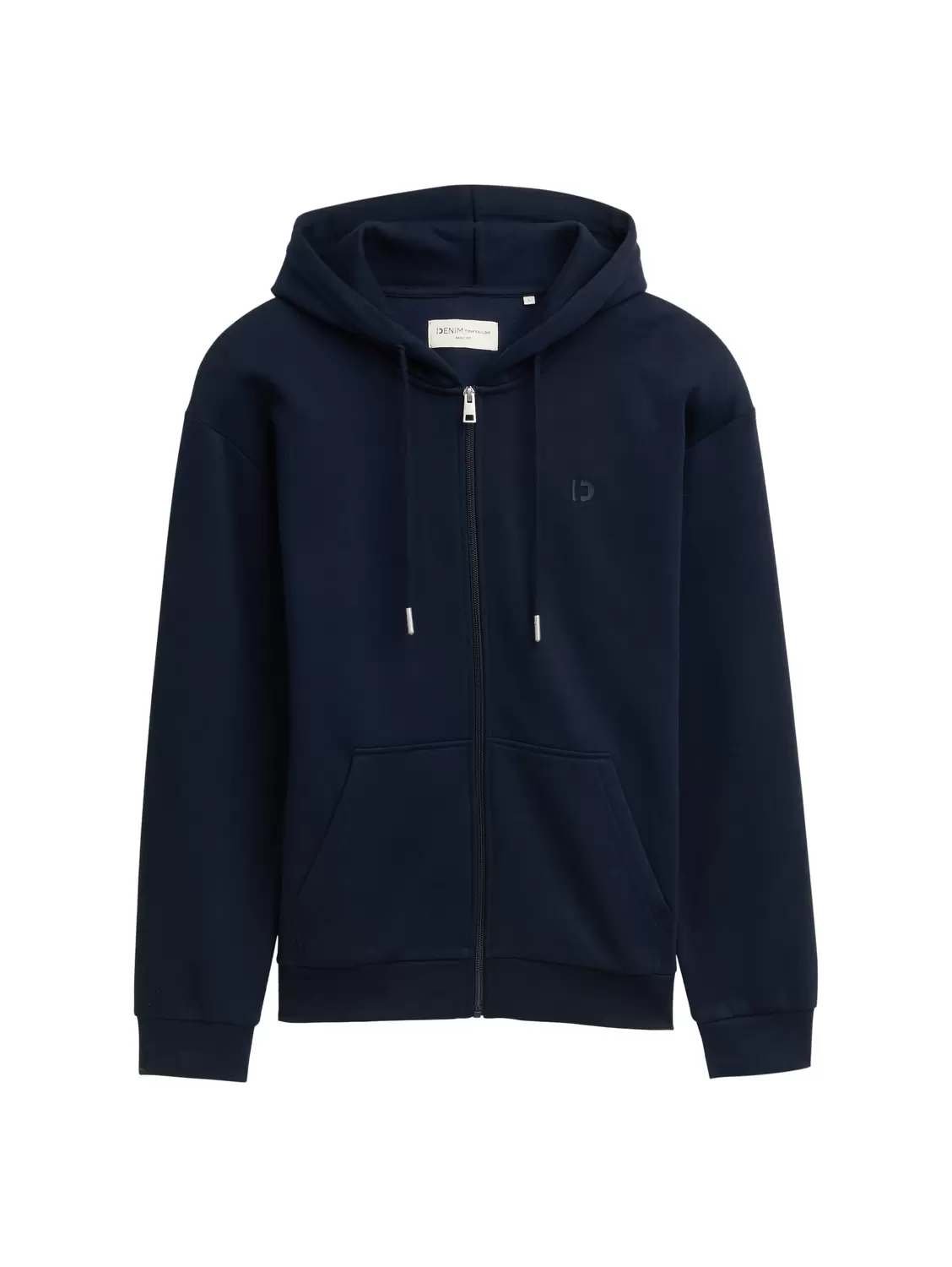 sweat hoodie jacket - 10668/sky captain blue