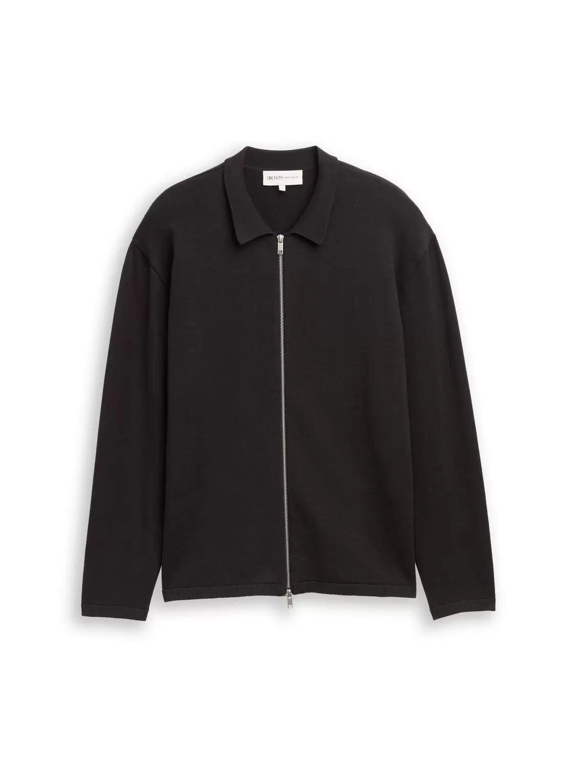 relaxed twoway zipper knitted