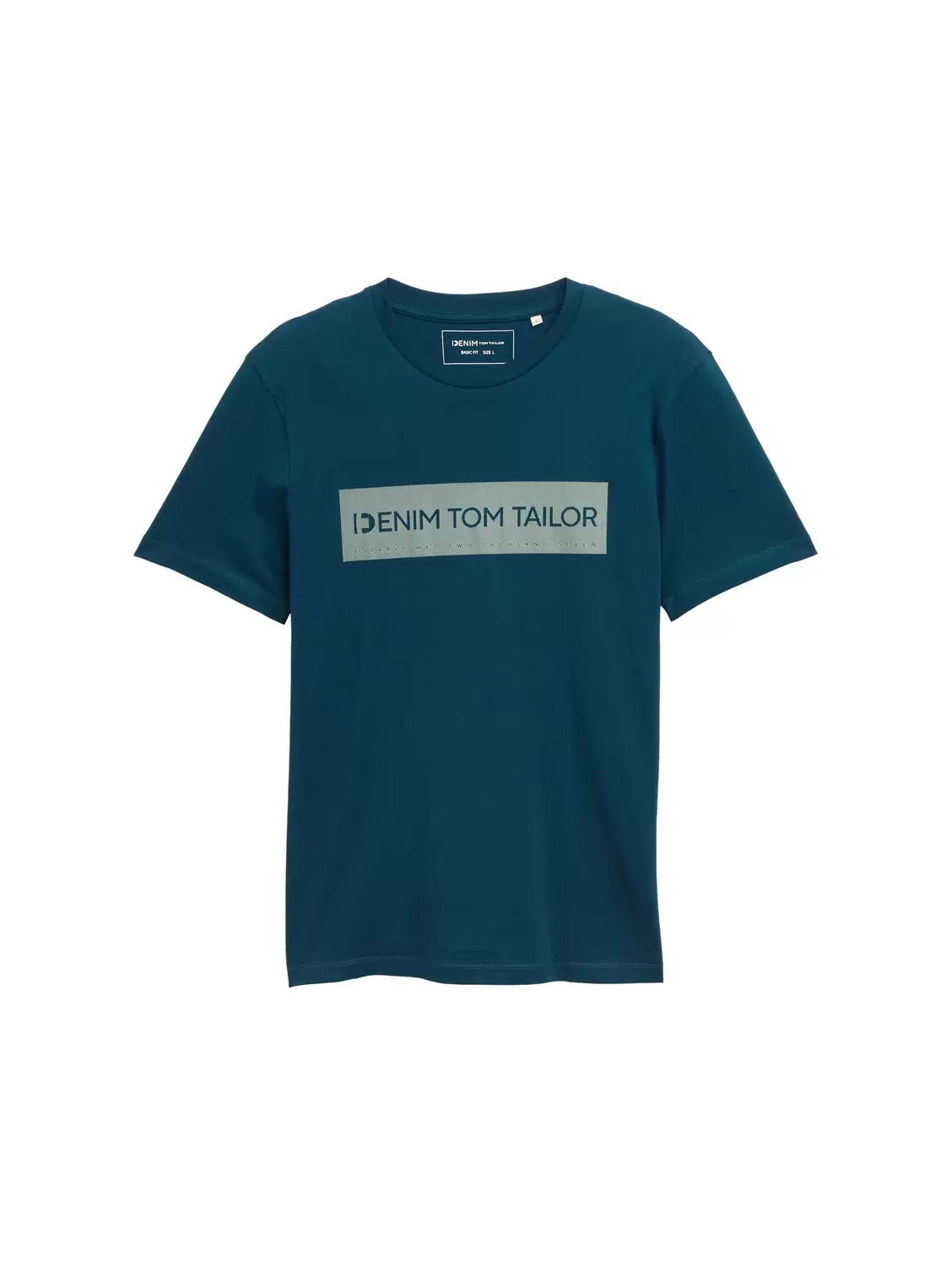 printed t-shirt - 21179/deep pond green