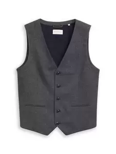 Anzugsweste mit Struktur