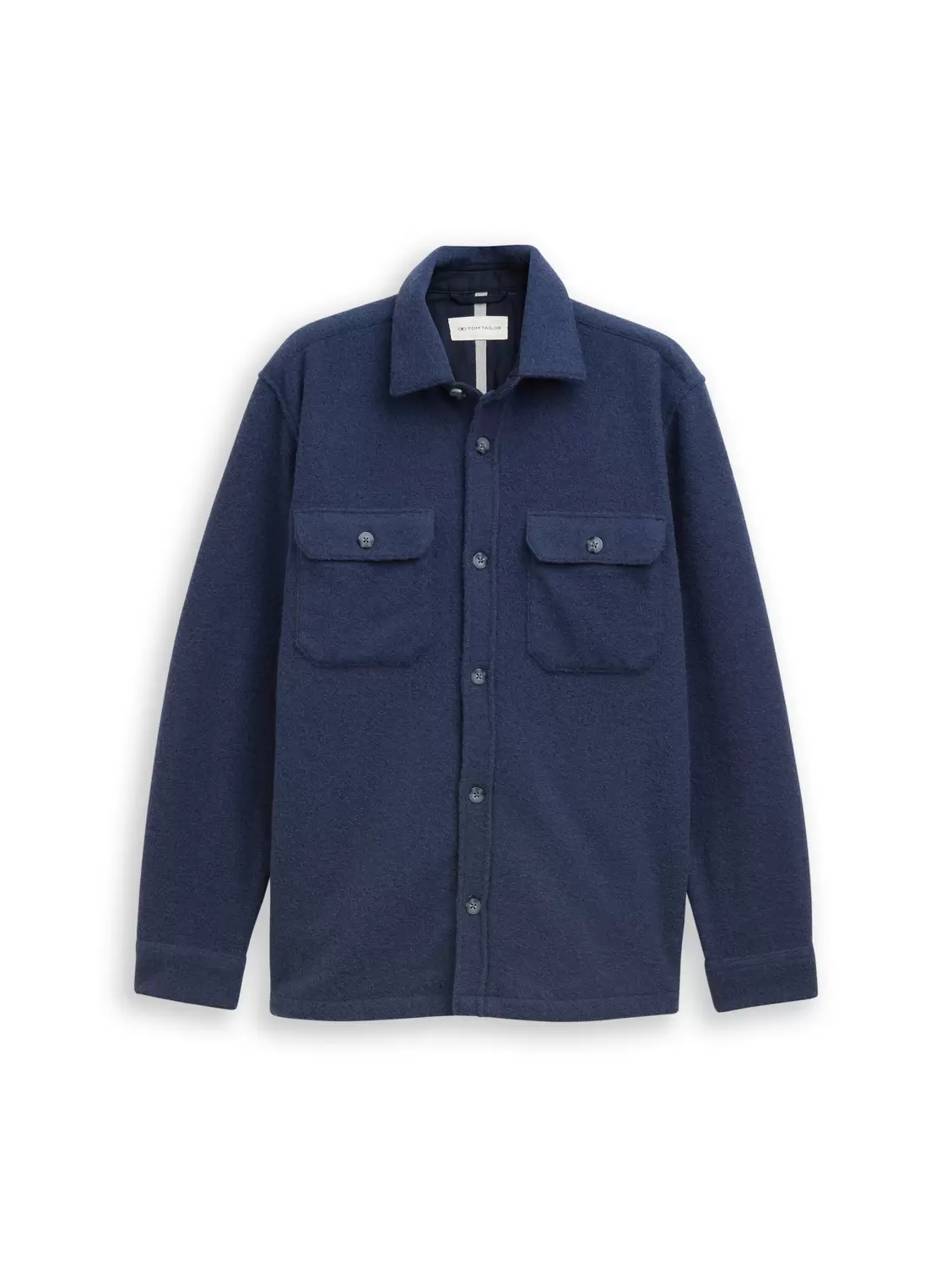 bouclÃ© look overshirt