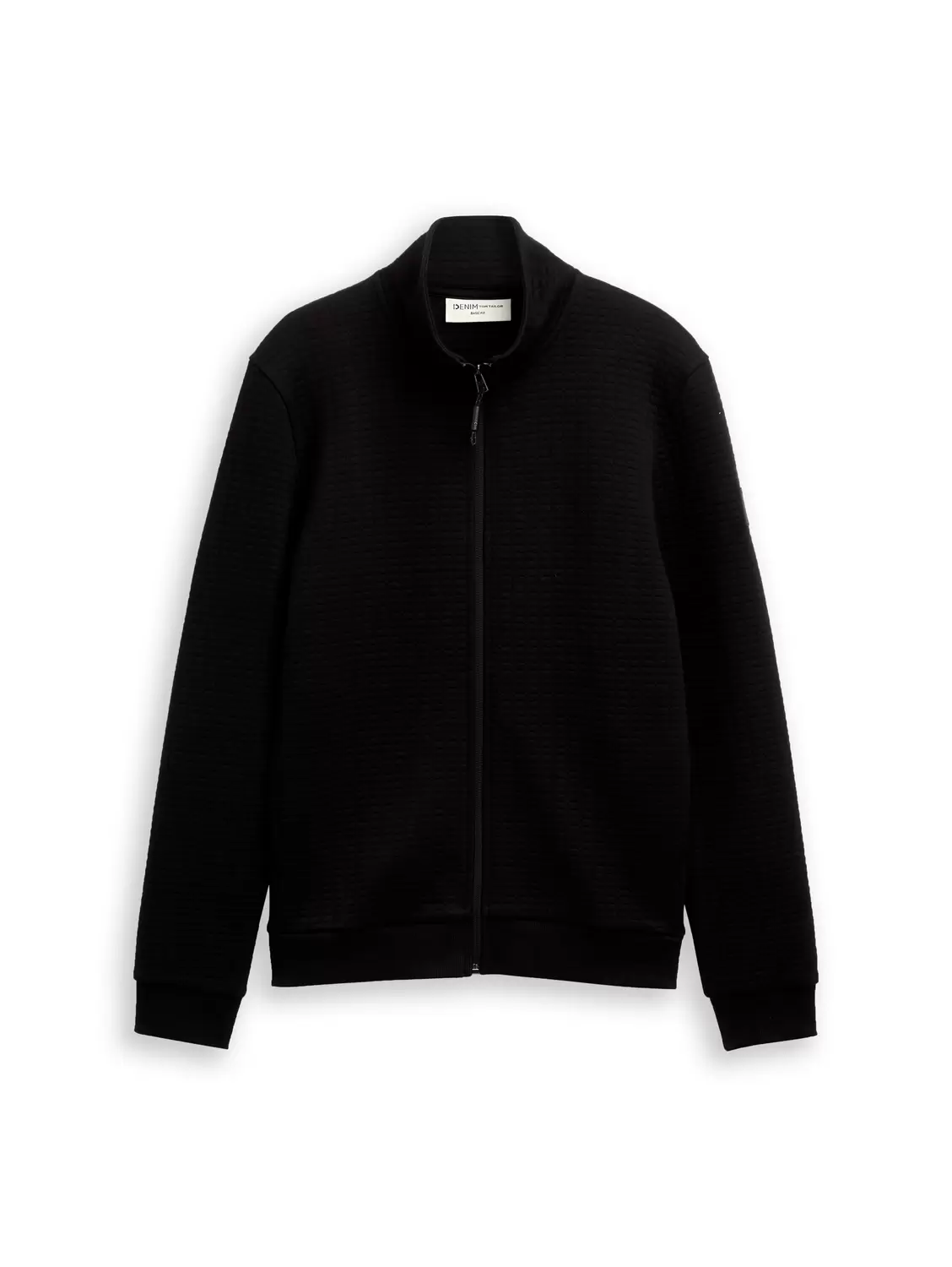 Sweatjacke mit Stehkragen