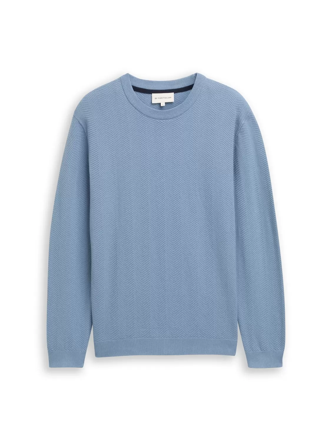 Strickpullover mit Fischgrätstruktur male