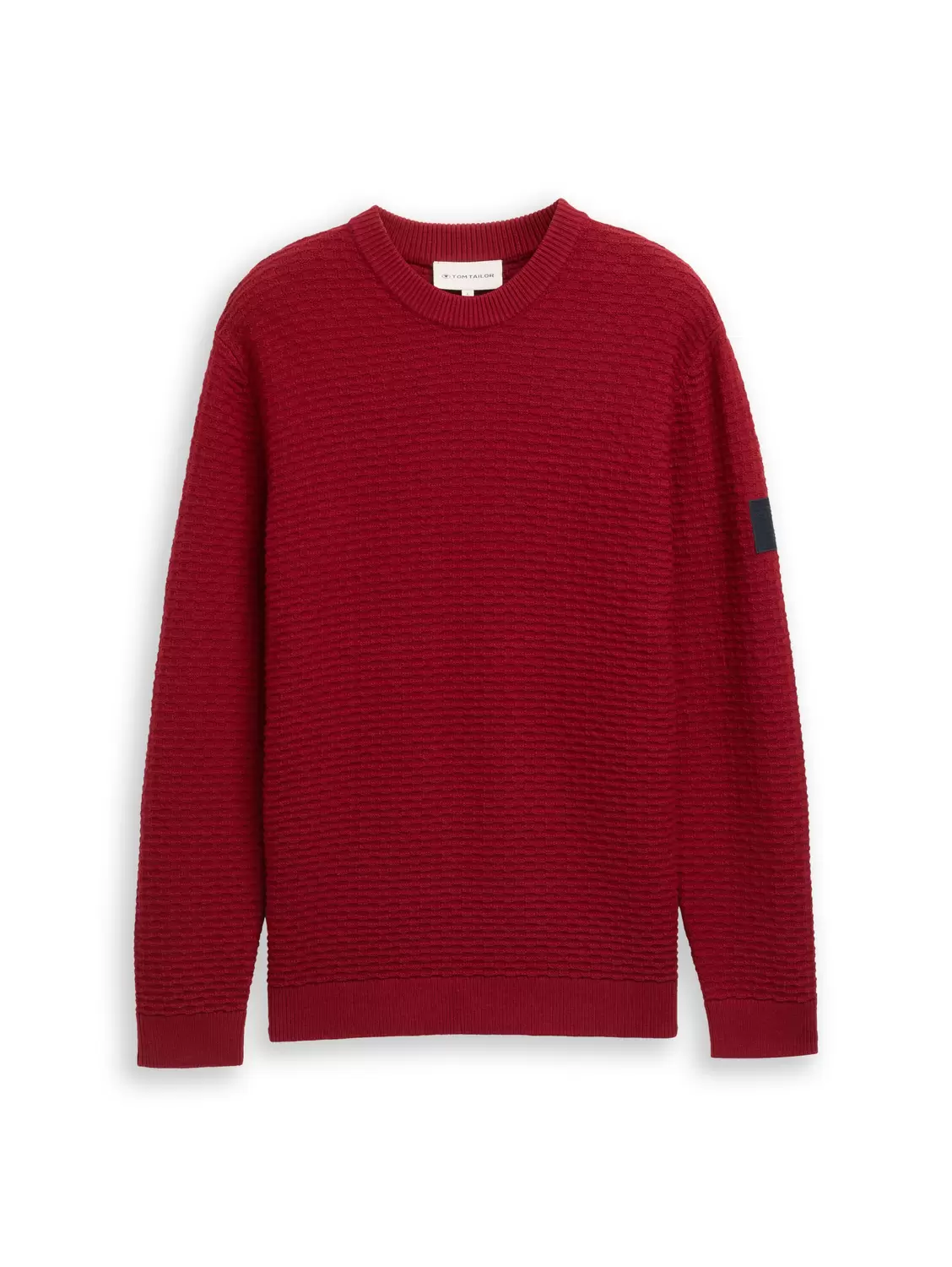 Strickpullover mit Rundhalsausschnitt