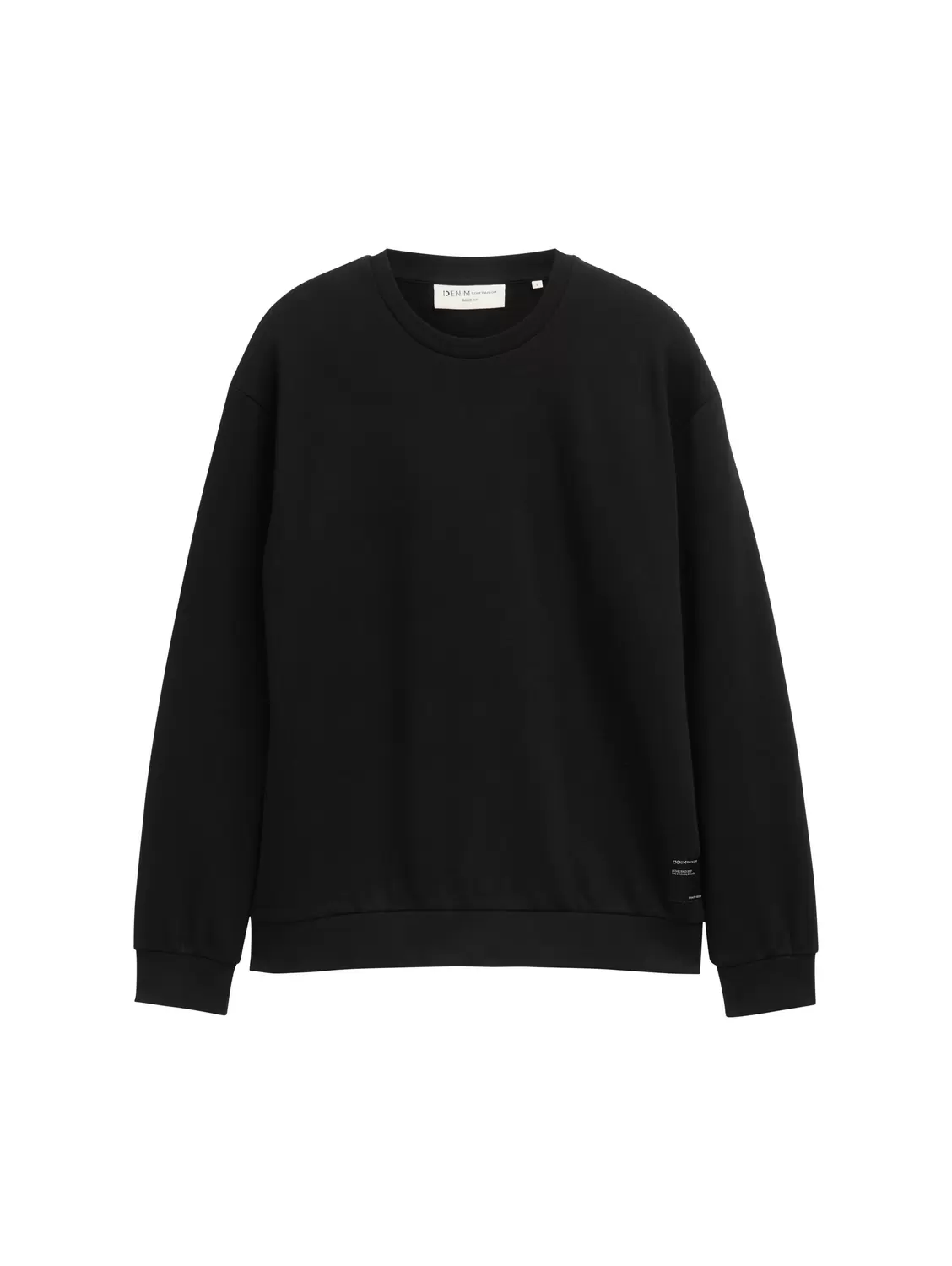 solid crewneck sweatshirt