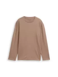 Oversize Langarmshirt mit Rückenprint