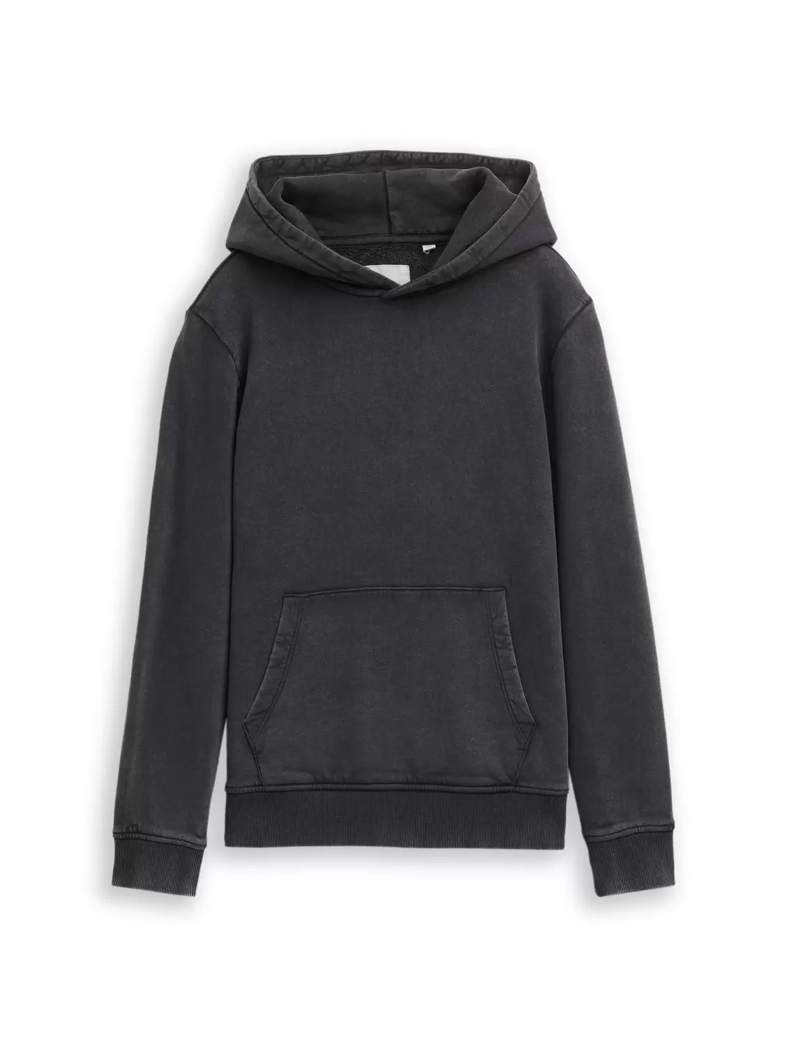 garment dye hoody - 36423/heavy black