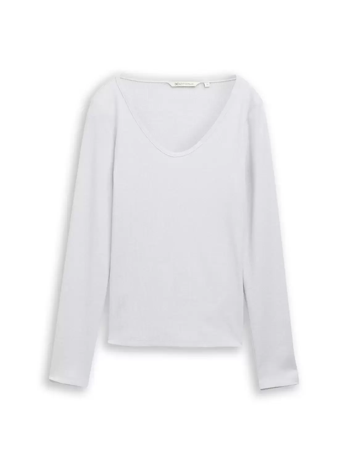 lurex rib longsleeve T-shirt