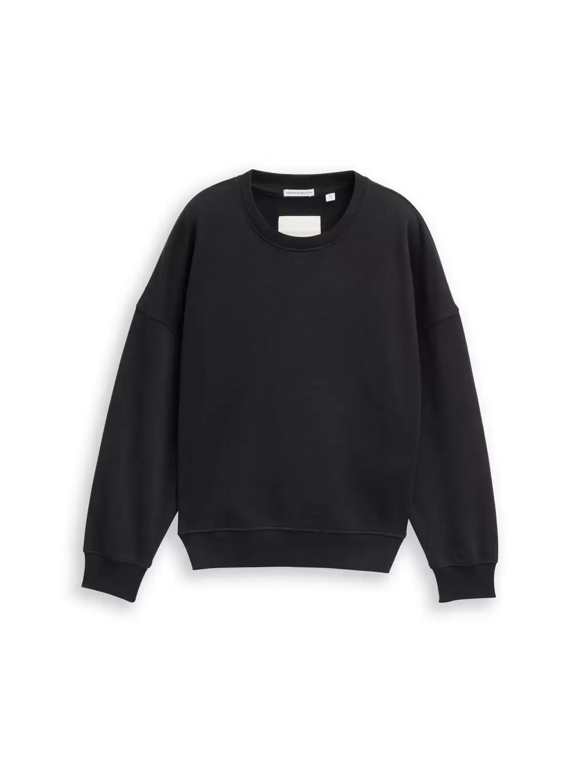 oversize printed sweatshirt - 36423/heavy black