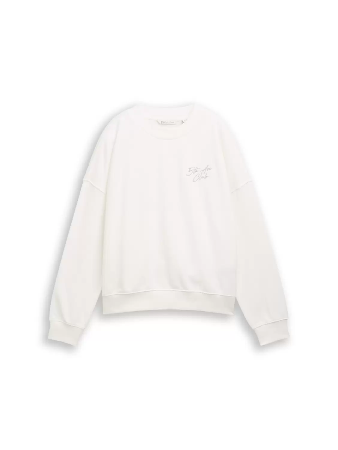 Sweatshirt with glitter embro female