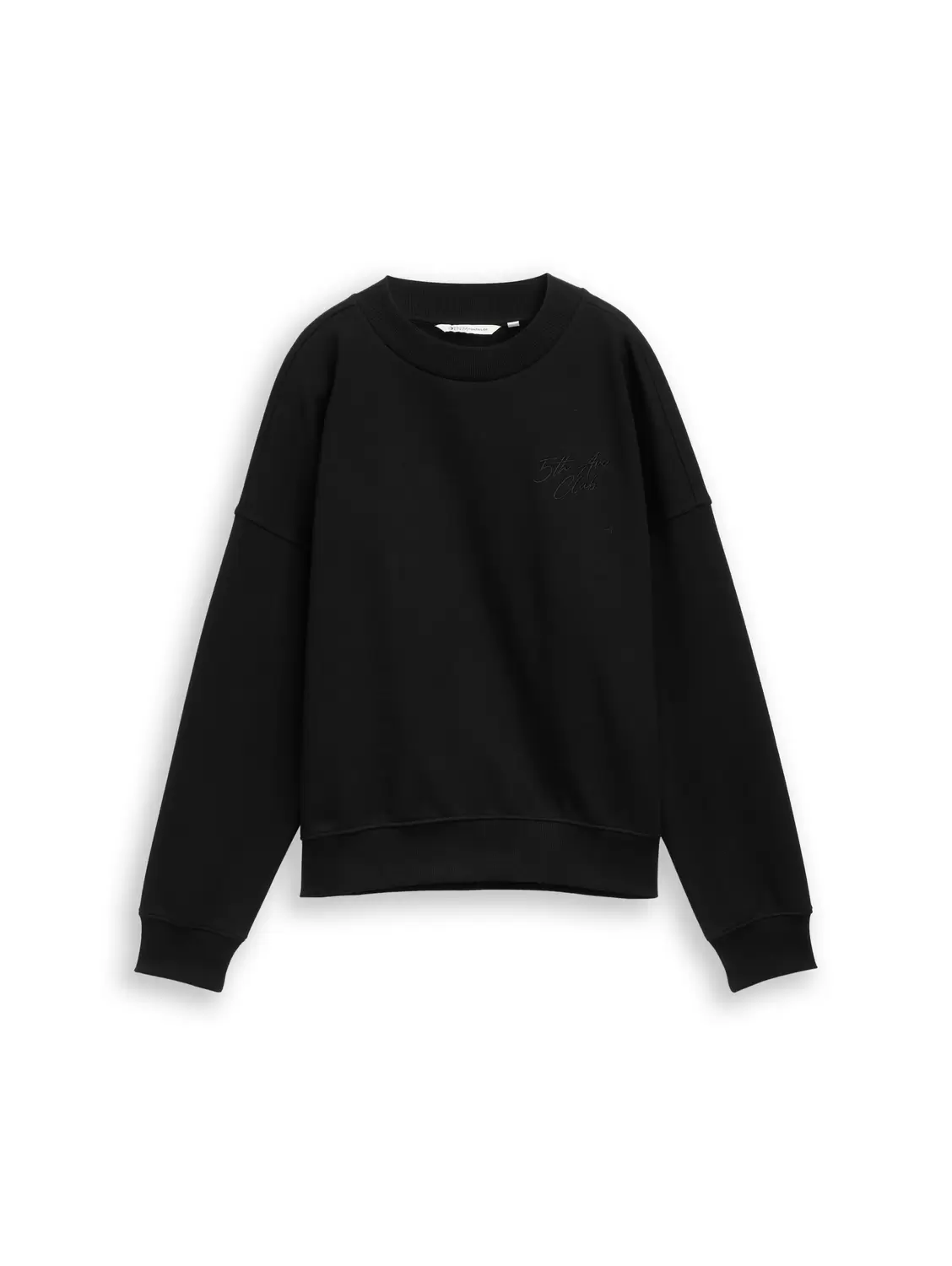 Sweatshirt with glitter embro female