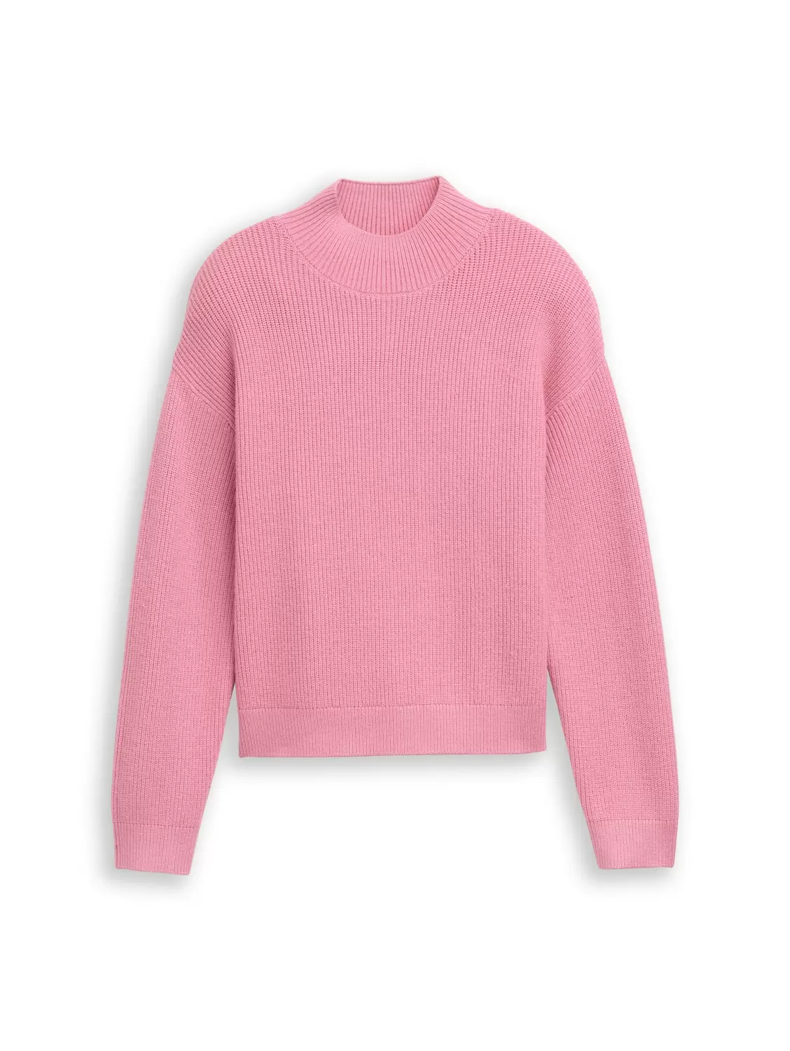 mock neck pullover