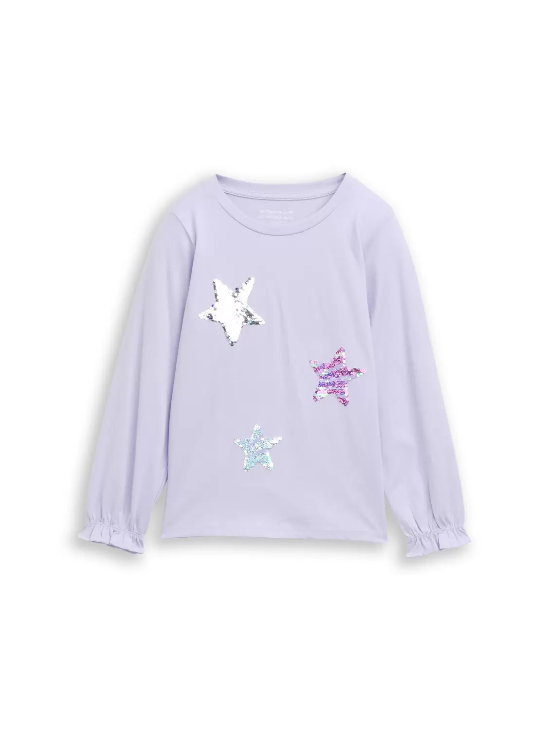 Langarmshirt mit Wendepailletten