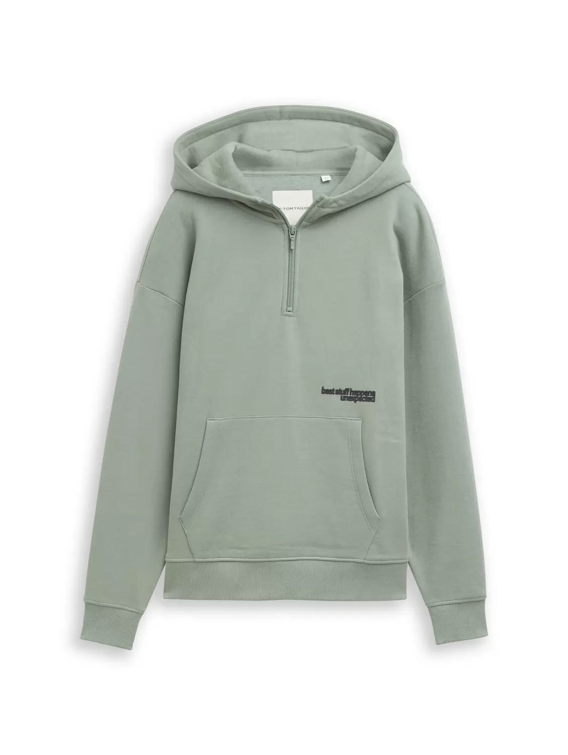 oversize printed hoody troyer - 11557/Dusty Leave