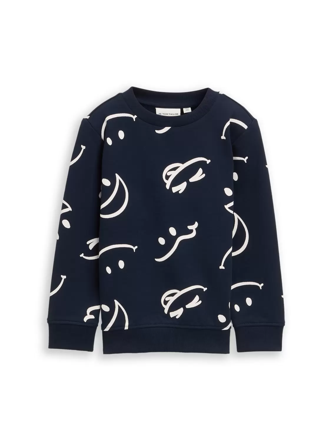 Sweatshirt mit Allover-Print