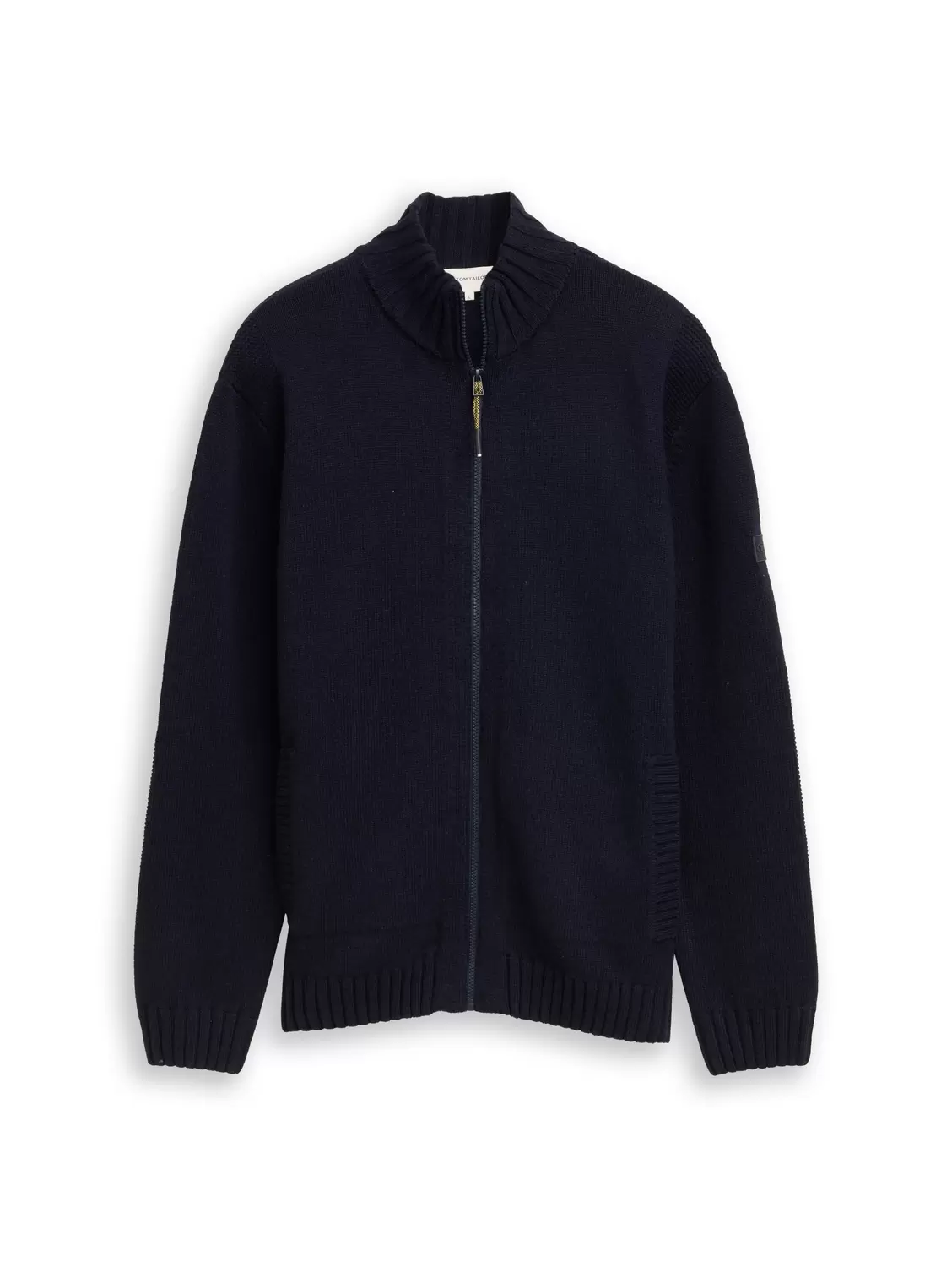 Strickjacke mit Reißverschluss