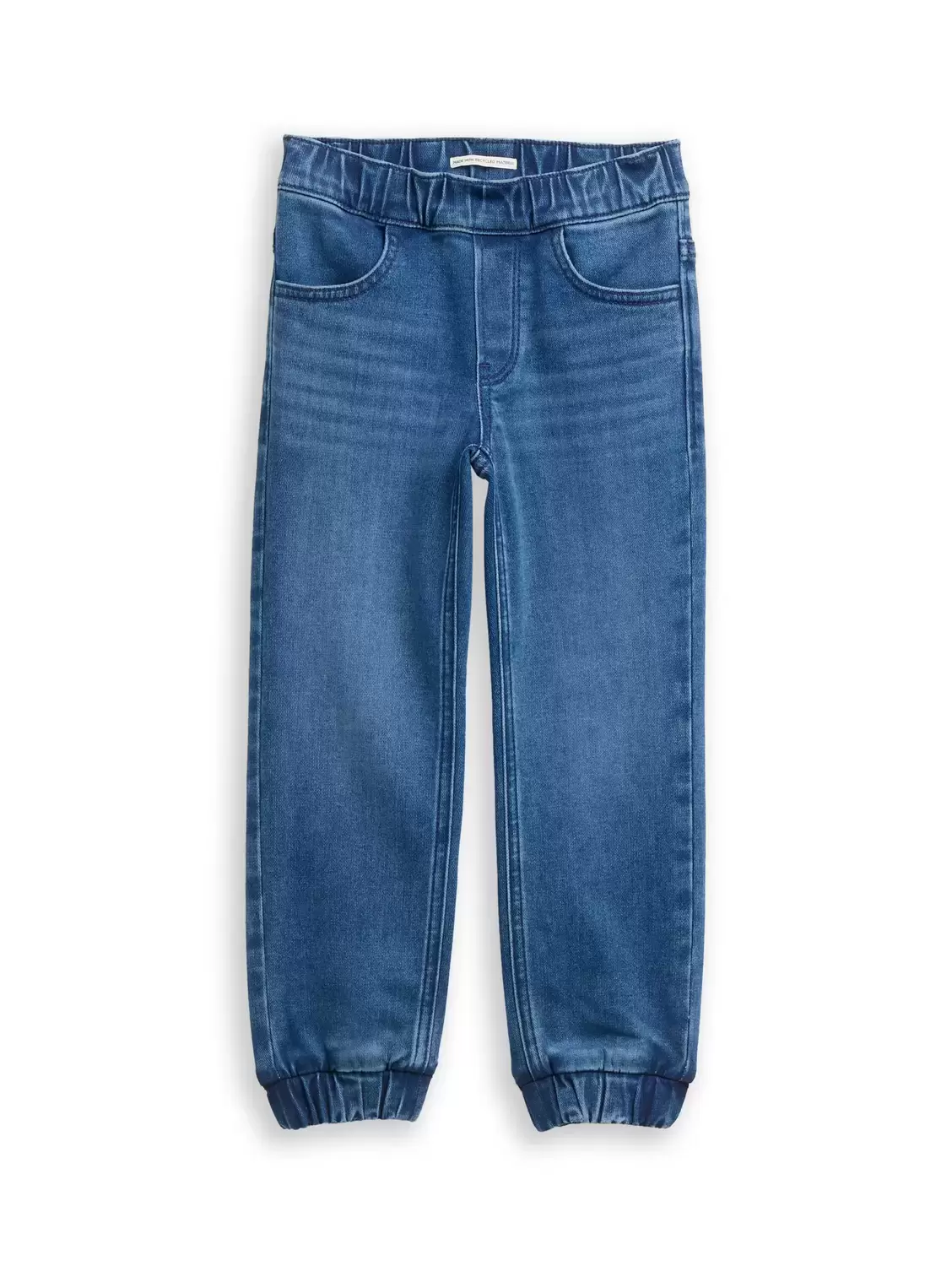 denim jogger - 10119/Used Mid Stone Blue Denim