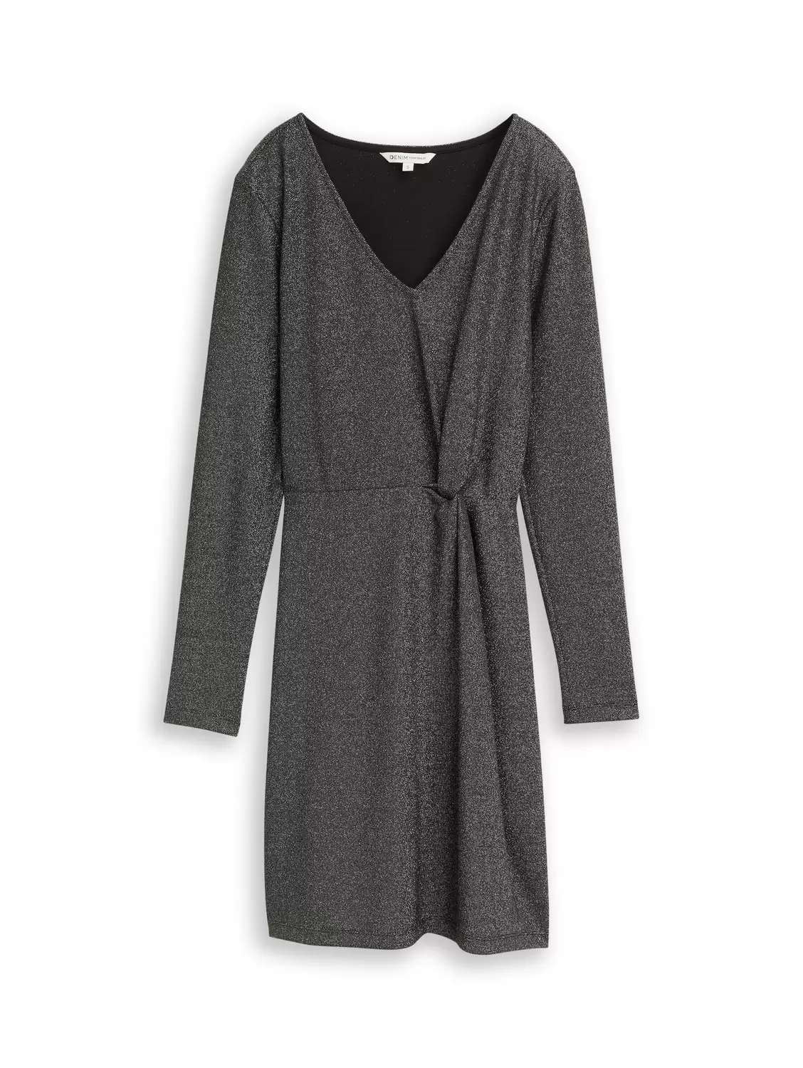 Fitted Mini-Kleid mit Glitzer-Effekt