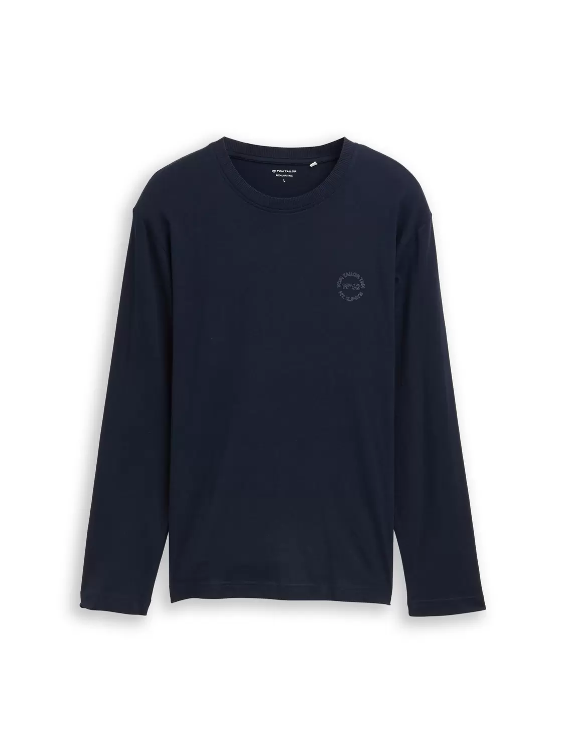 printed longsleeve - 10668/sky captain blue