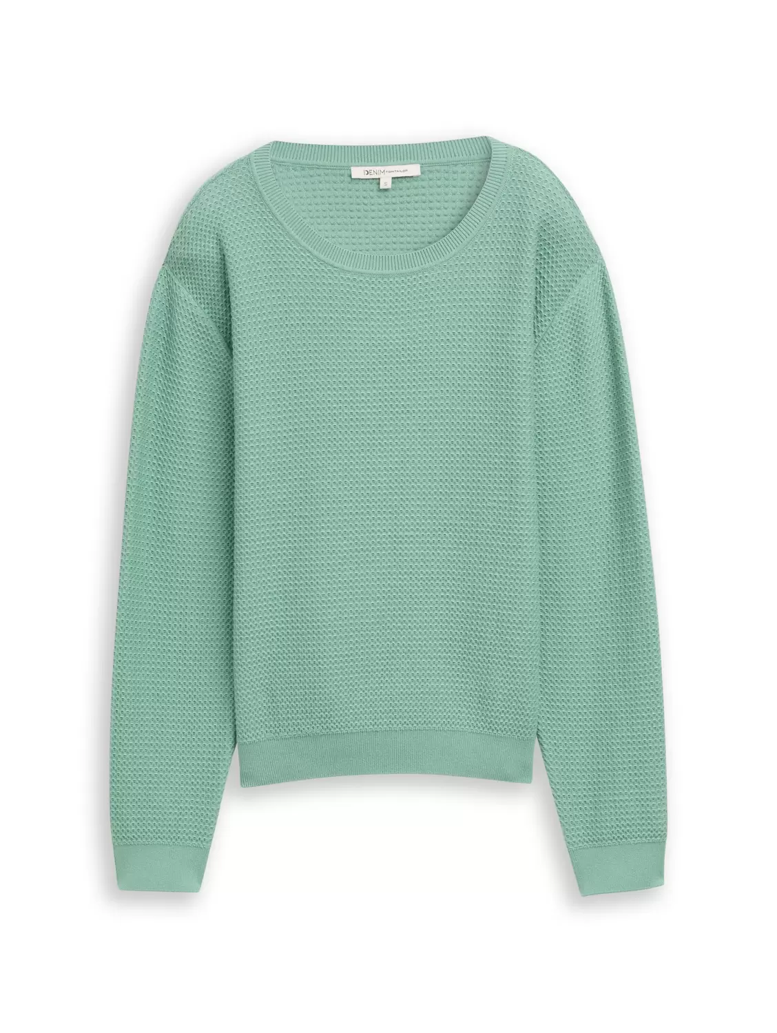 Strickpullover mit Rundhalsausschnitt