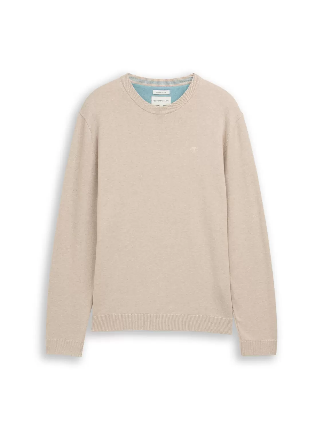 XXL basic crewneck knit male