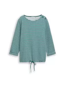 Langarmshirt mit Knopf-Details