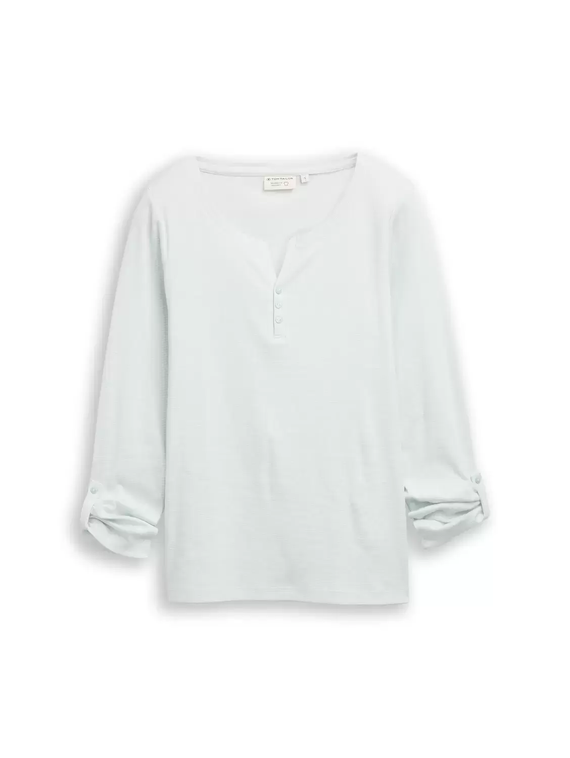 T-shirt stripe henley female