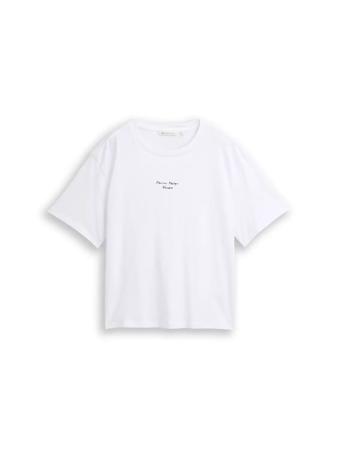 Boxy T-shirt with embro female