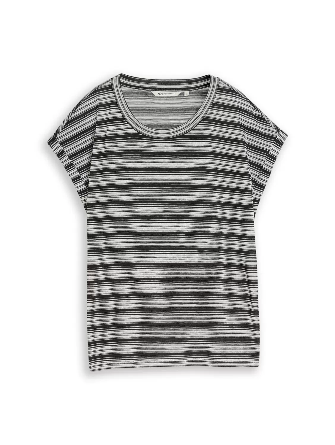 Fluent stripe T-shirt female