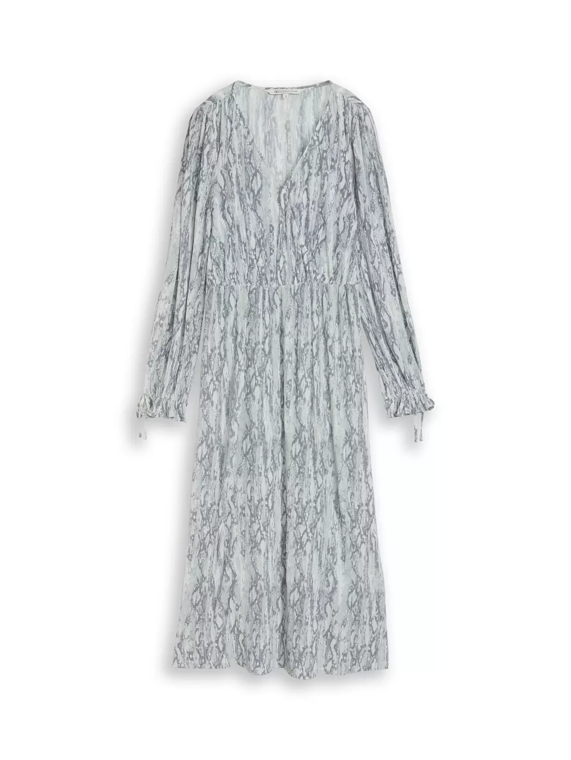 Crinkle jersey wrap dress female