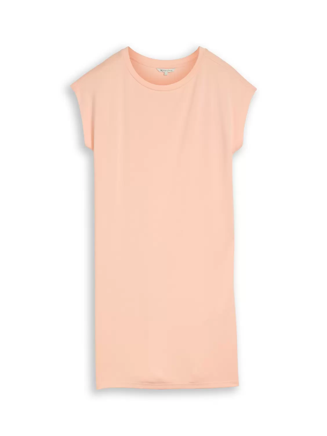 Sandwashed T-shirt dress female