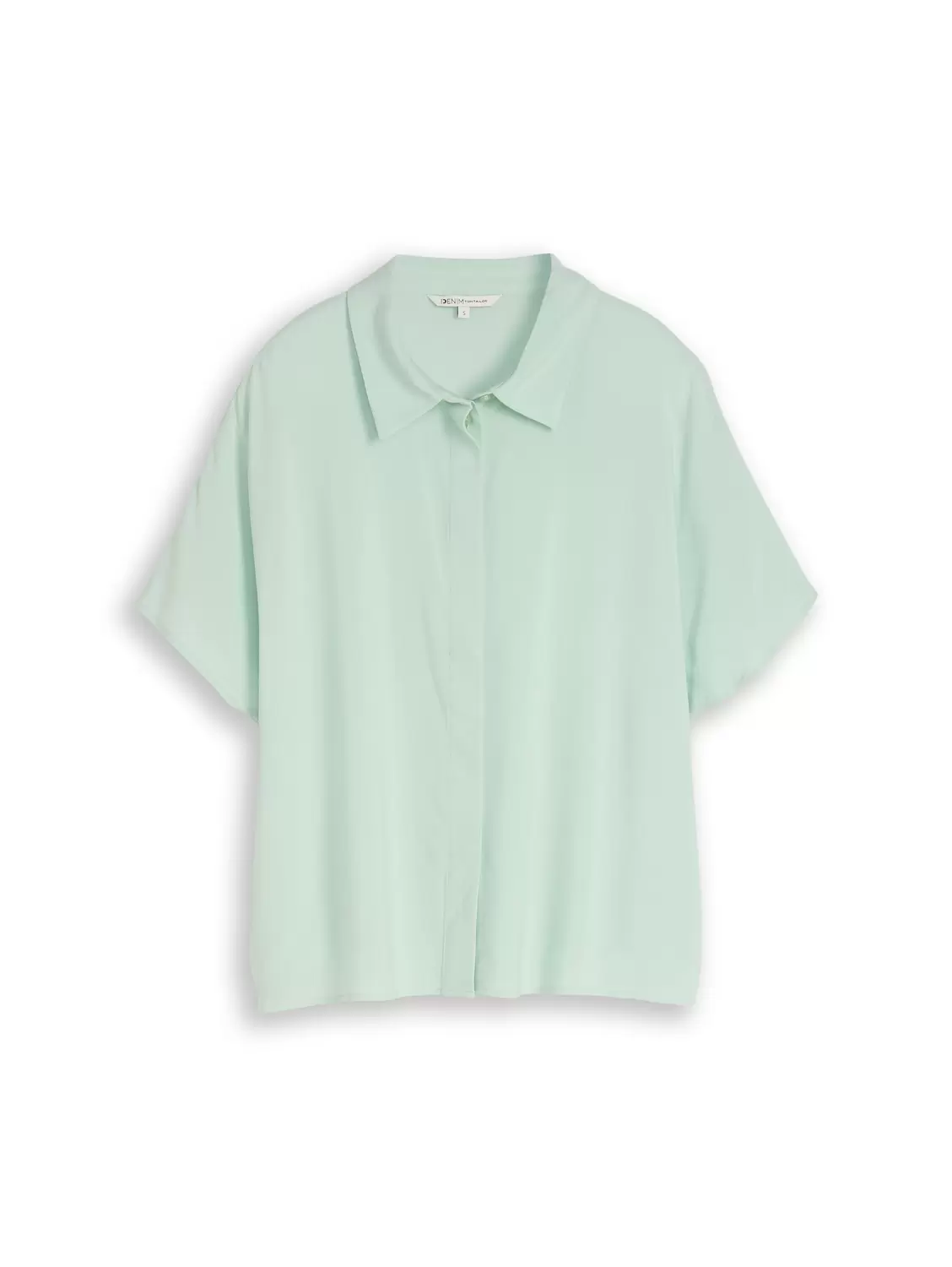 Easy shortsleeve viscose blous female