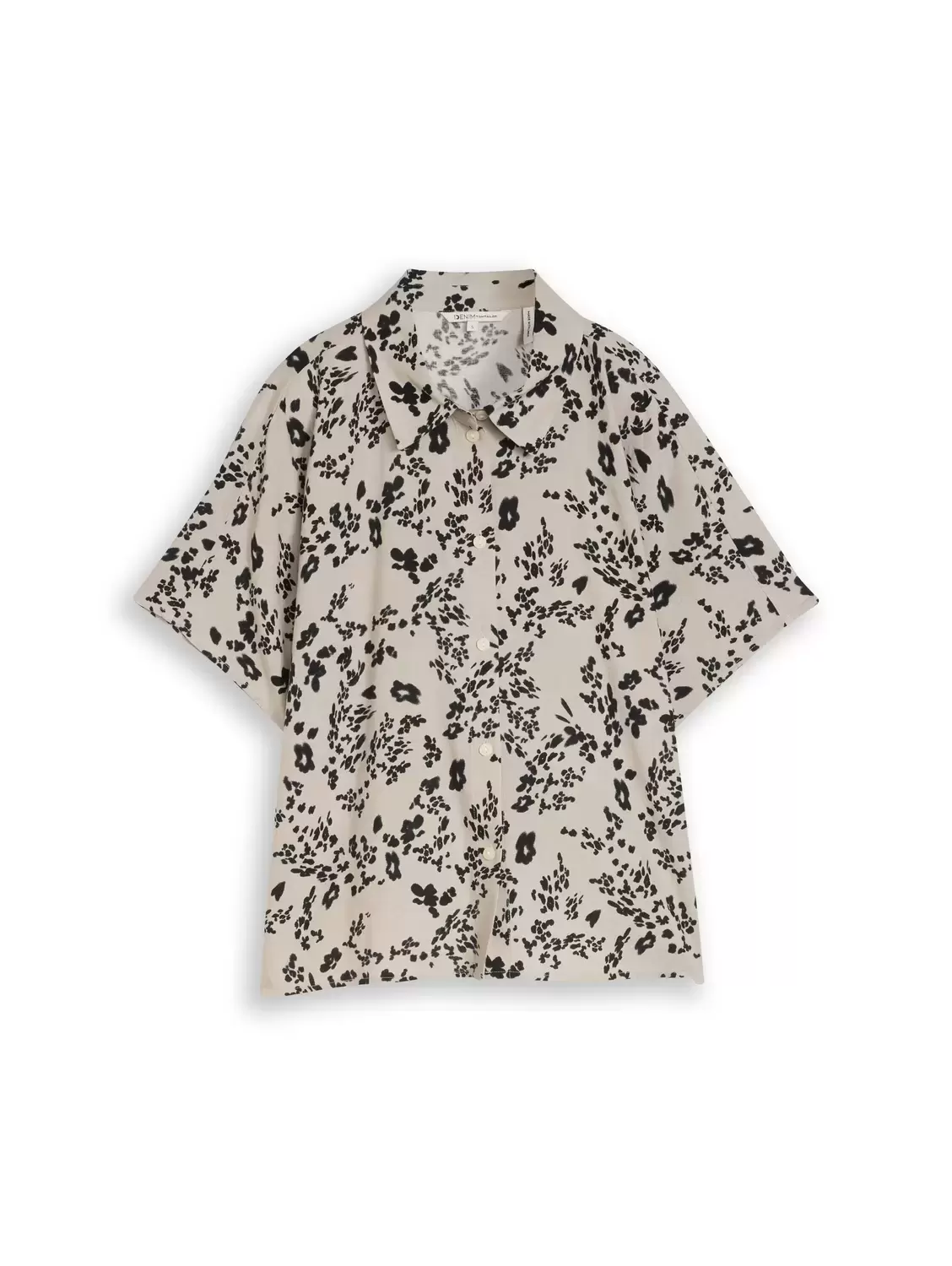 shortsleeve linen mix shirt