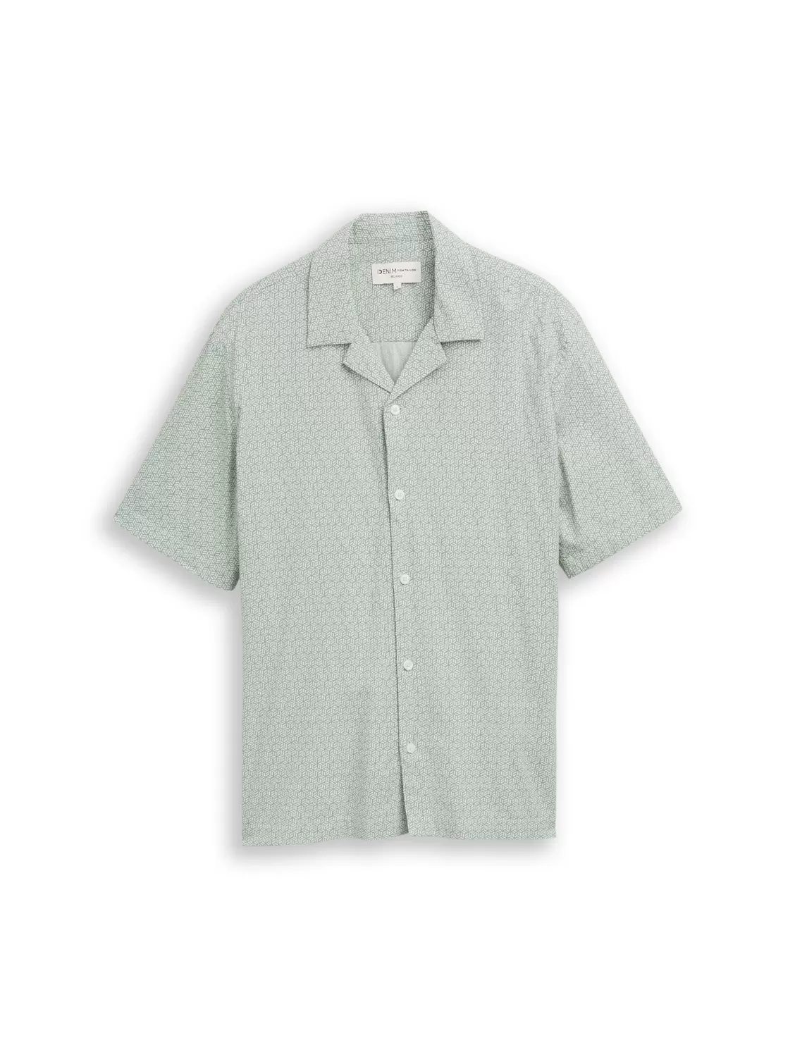 Relaxed viscose resort shirt male