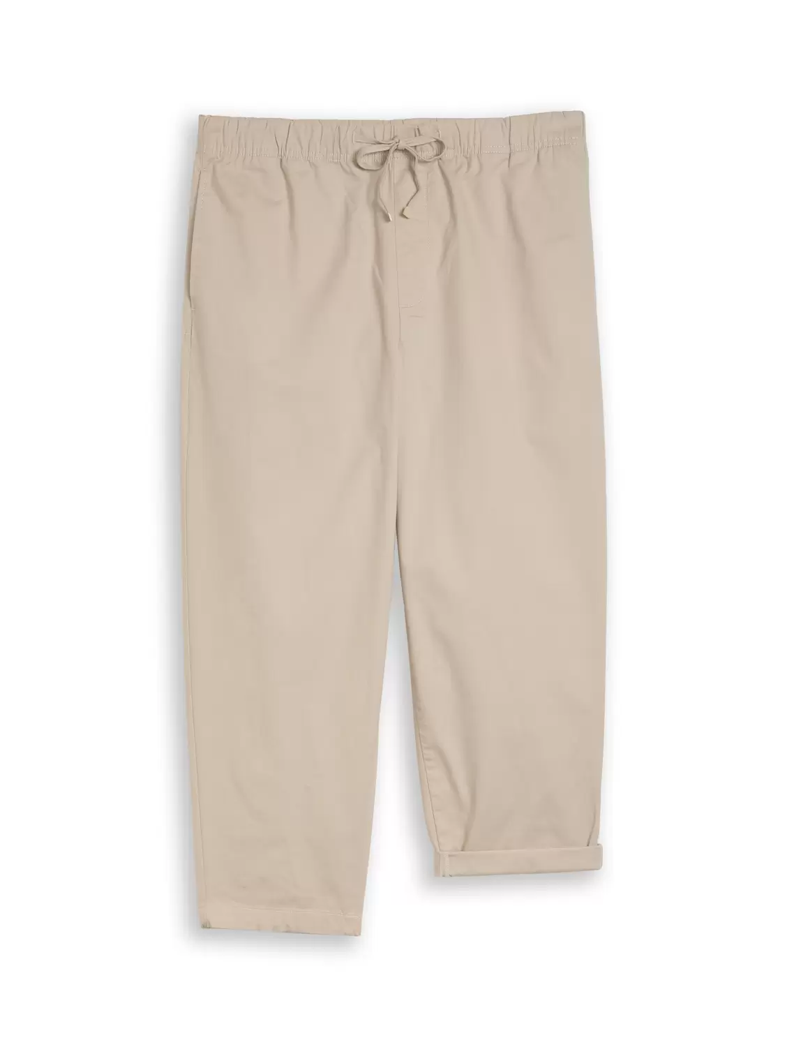 Loose fit ankle length chino male