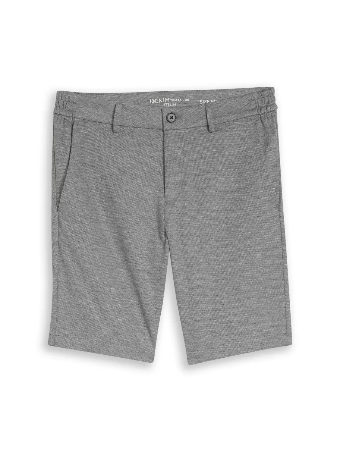 slim piquÃ© chino short