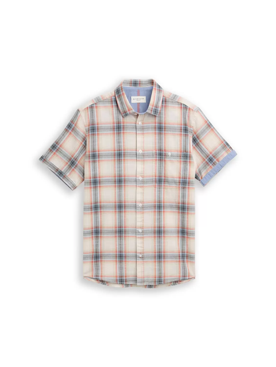 Checked shirt male