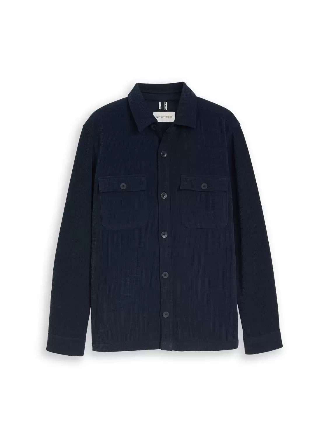 Soft structured overshirt male