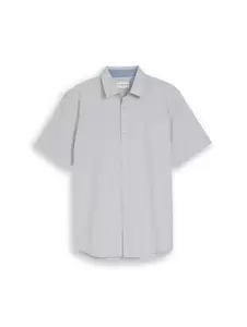 striped poplin shirt