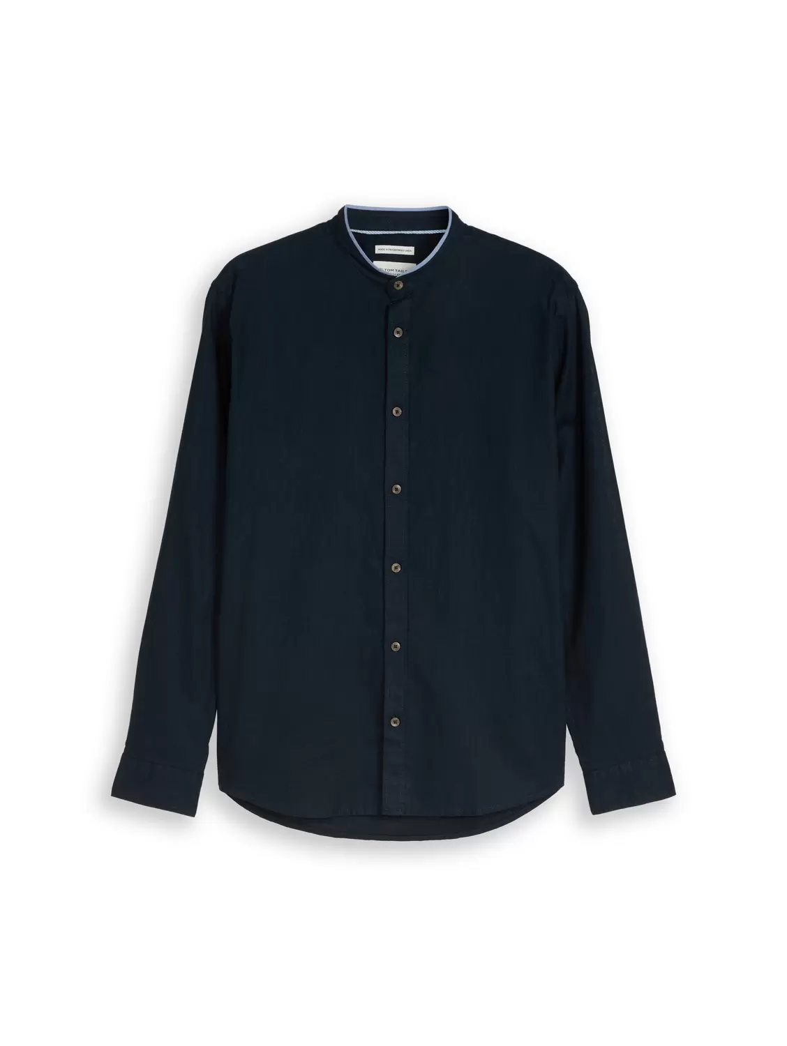 Cotton linen shirt male