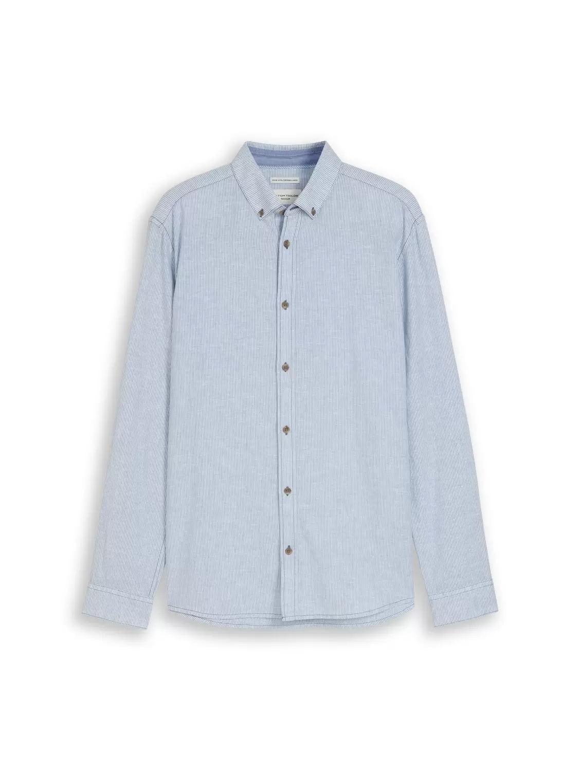 striped cotton linen shirt