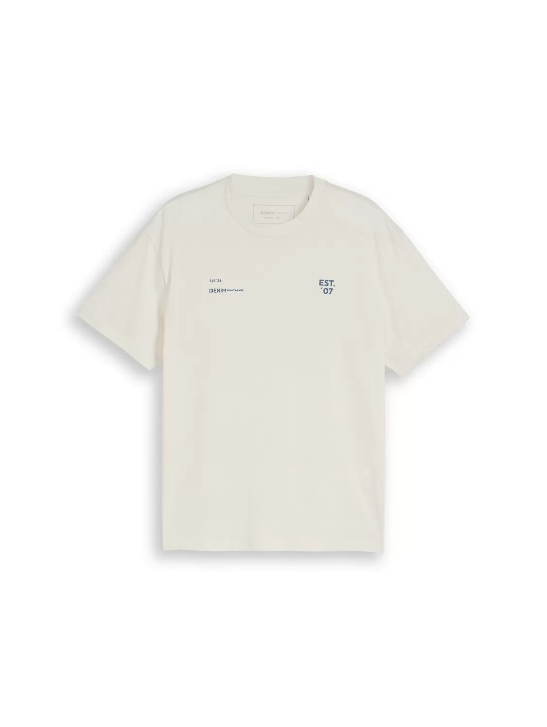 Relaxed printed t-shirt male