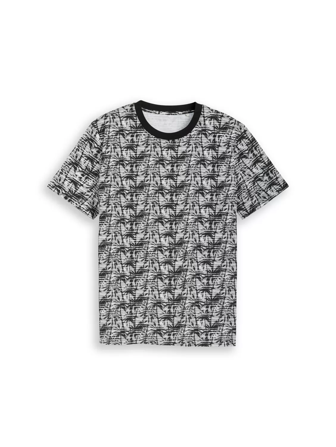 T-Shirt mit Palmenprint
