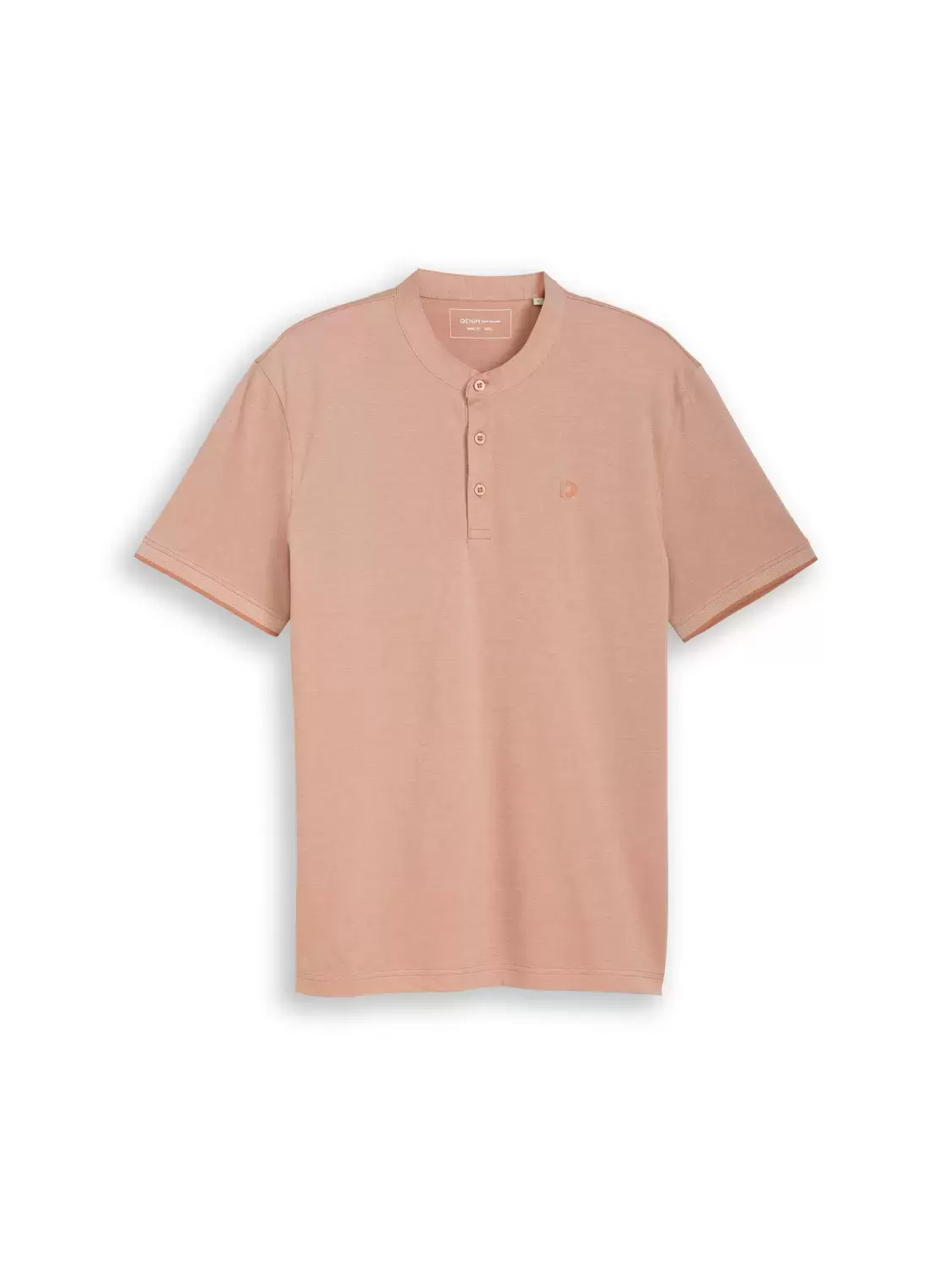 Piqué Poloshirt mit Stehkragen