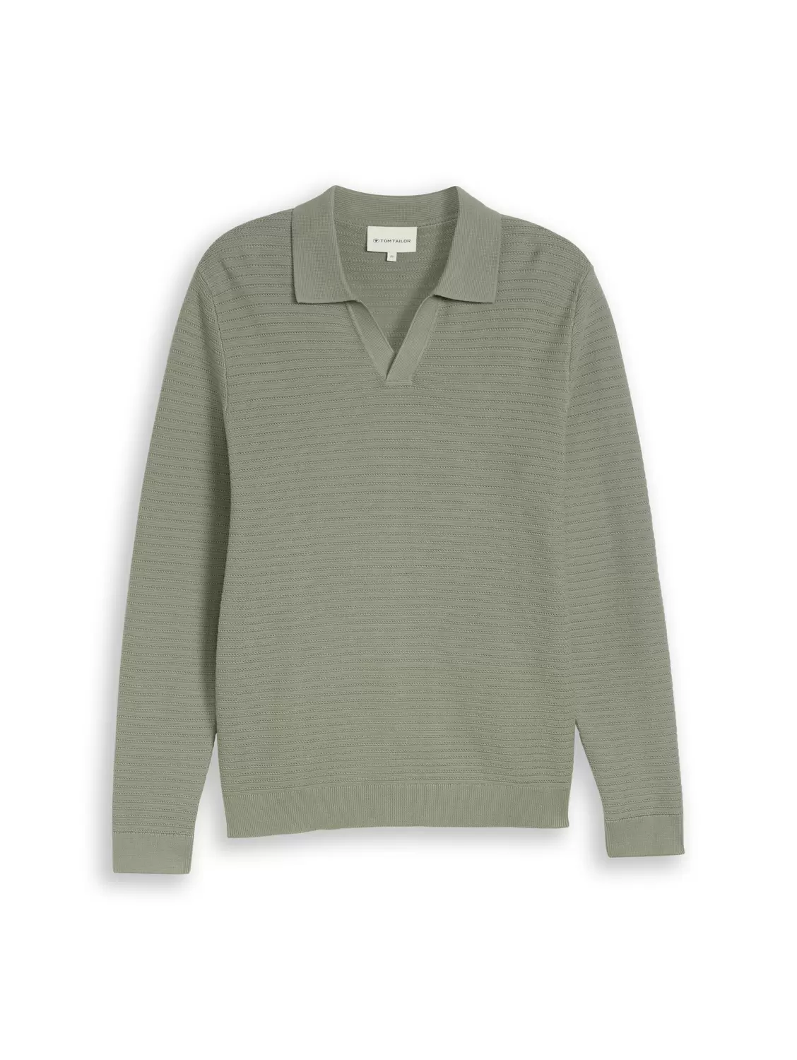 Strickpullover mit Polokragen