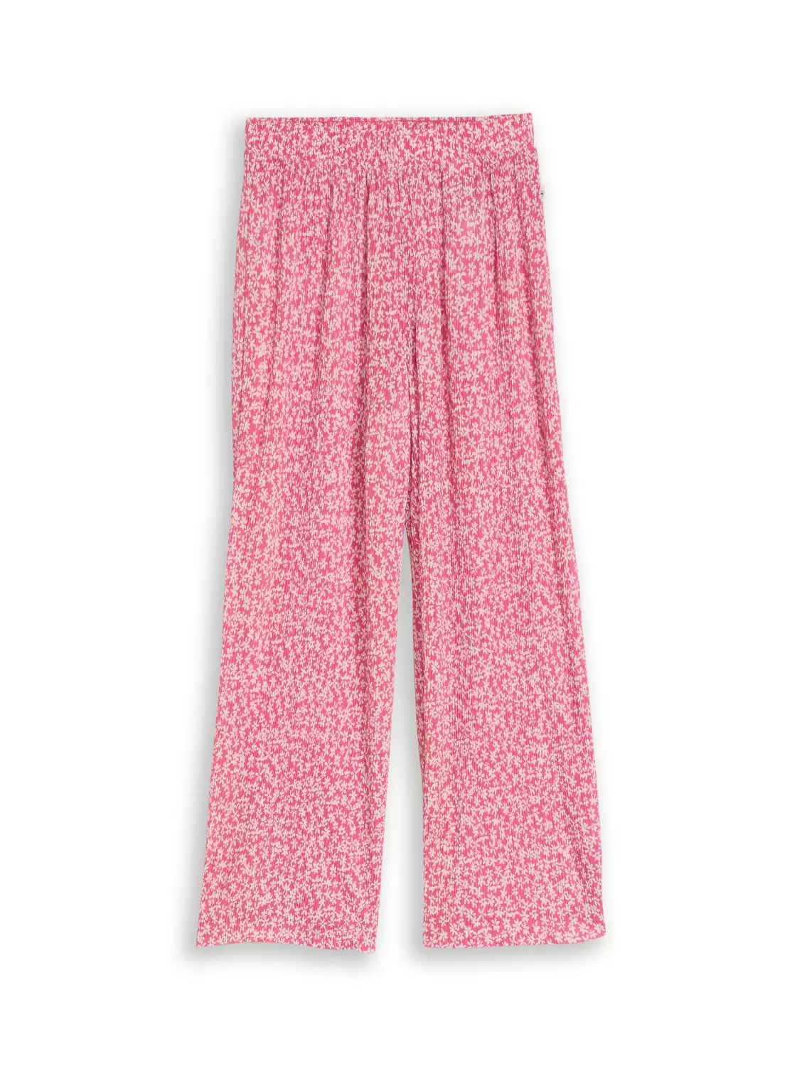 all over printed wide leg