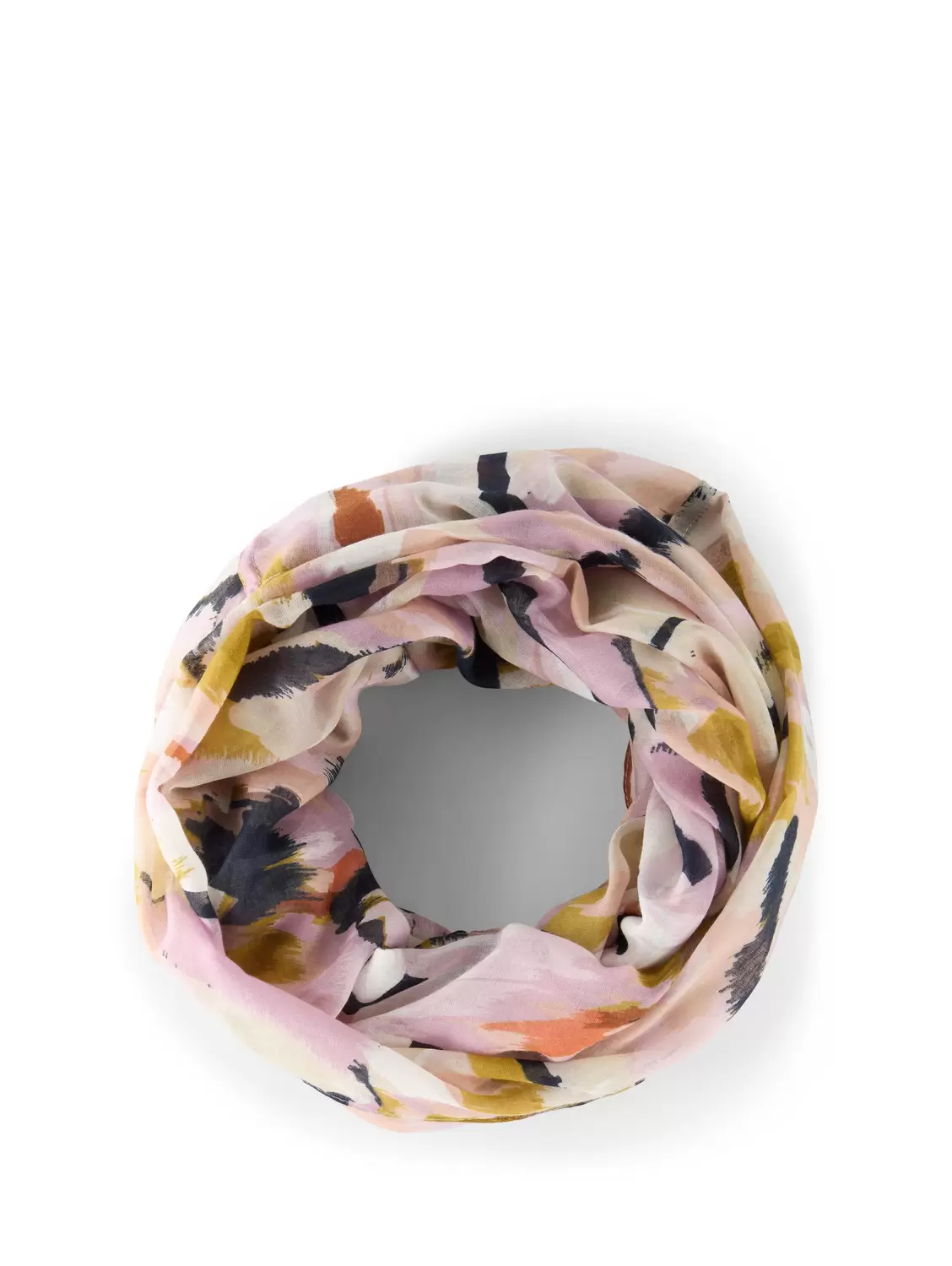 Loop-Schal mit Muster