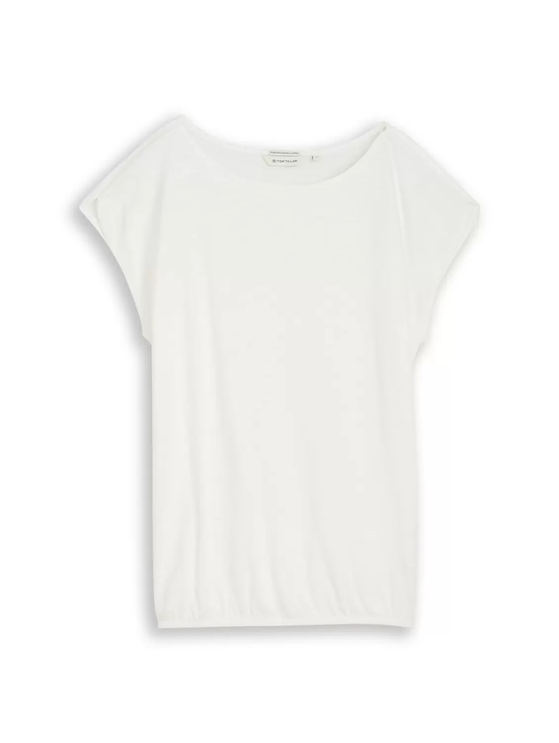 T-shirt boat neck with binding