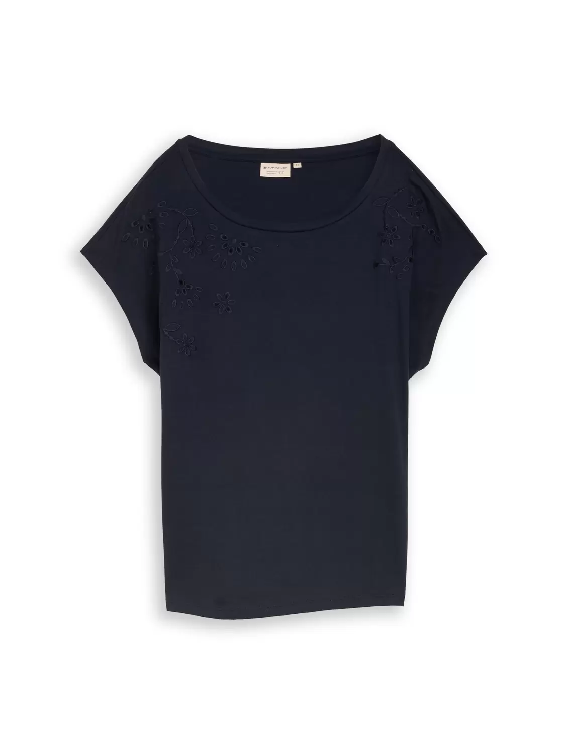 T-shirt crew neck ajour deplac