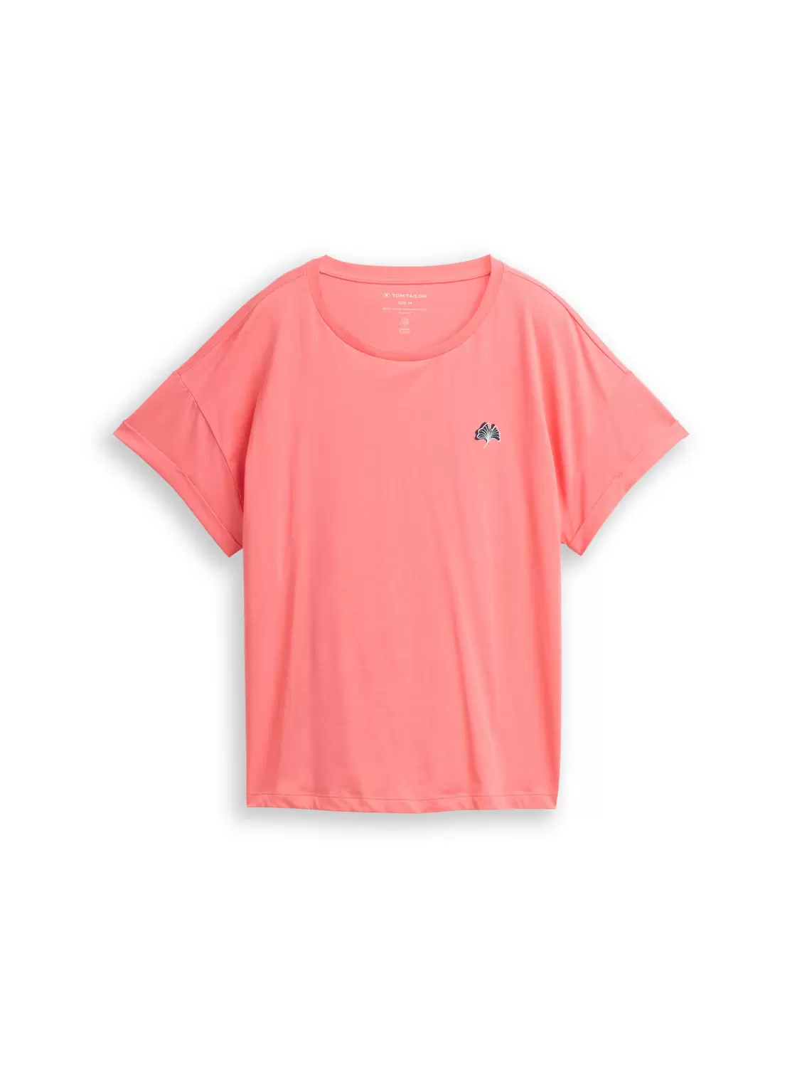 T-shirt drop shoulder chest em female